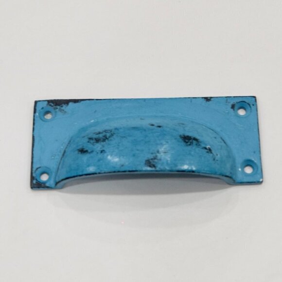 New set of 6 blue pull / knob, many available * - Picture 2 of 3